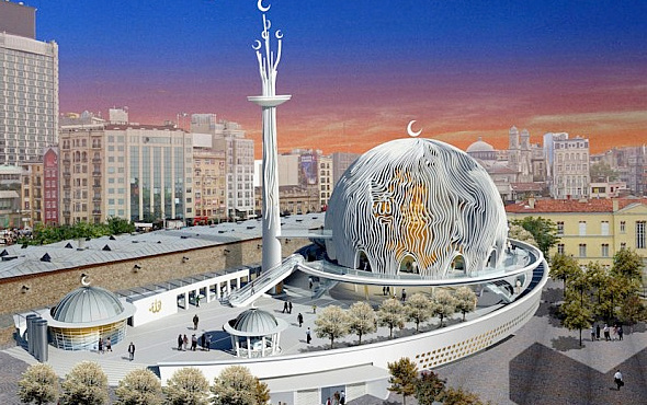 Taksim cami projesi için onay çıktı! Tahliyeler başlıyor