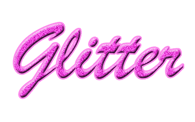 Glitter Text (Parlayan Yazı)