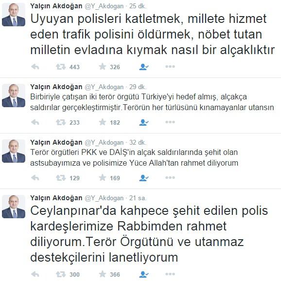 Yalçın Akdoğan'dan HDP'ye  çok sert tepki