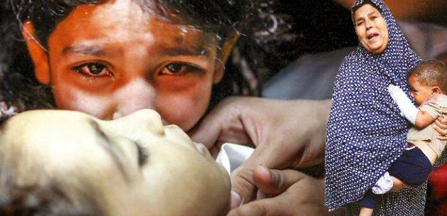 Gazzeli çocukların bu görüntüleri yürek yakıyor