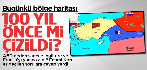 Türkiye ve ortadoğu haritası